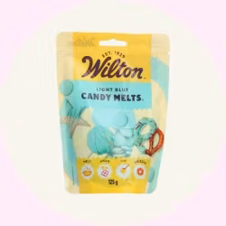Candy Melts Light Blue 125 g – Smältbara Chokladknappar för Dekoration & Doppning – SweetKitchen
