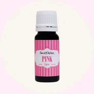 Flytande Färg Rosa 10 ml – Naturlig Färg för Bakning & Konfekt – SweetKitchen