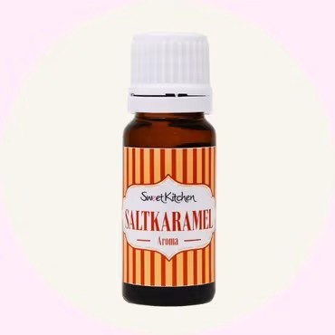 Salt Karamell Arom 10 ml – Söt & Fyllig Smak för Bakning & Konfekt – SweetKitchen
