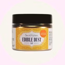 Ätbart Pulver Guld 10 g – Lyxig Metallicfärg för Bakning & Choklad – SweetKitchen