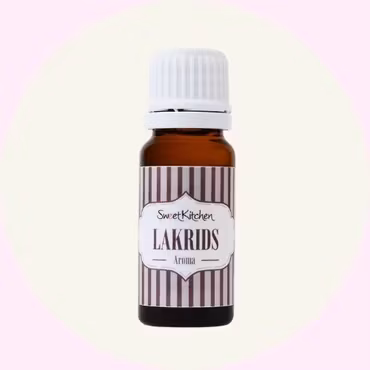 Lakritsarom 10 ml – Djup & Klassisk Smak för Bakning & Konfekt – SweetKitchen