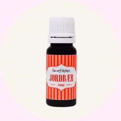 Jordgubbsarom Fresh 10 ml – Fruktig & Somrig Smak för Bakning & Konfekt – SweetKitchen