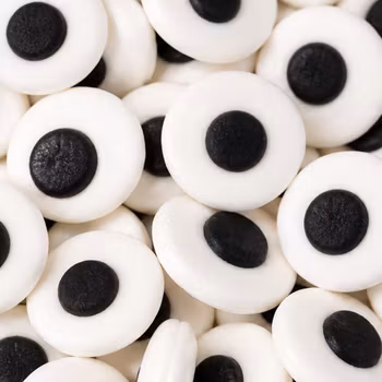 Ätbara sockerögon 18 mm – strösselögon - Sweet Kitchen 35 g
