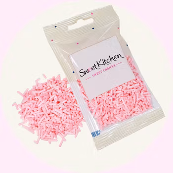 Sifferströssel 1 Pastellrosa – Sweet Kitchen 40 g