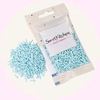 Blått strössel med siffran 1 – Babyshower & 1-årskalas 40 g