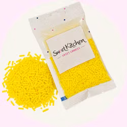 Gult Strössel 50 g – Tunna Strösselstänger för Lekfull Bakning – SweetKitchen