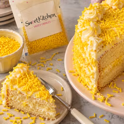 Gult Strössel 50 g – Tunna Strösselstänger för Lekfull Bakning – SweetKitchen