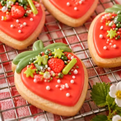 Strawberry Mix – Färgglatt Jordgubbsströssel för Sommar & Barnkalas | Sweet Kitchen
