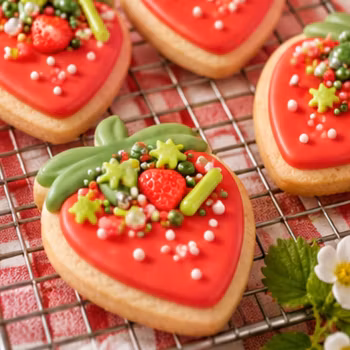 Strawberry Mix – Färgglatt Jordgubbsströssel för Sommar & Barnkalas | Sweet Kitchen
