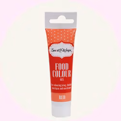 Röd pastafärg – Koncentrerad hushållsfärg Sweet Kitchen 25 g