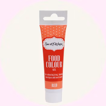 Röd pastafärg – Koncentrerad hushållsfärg Sweet Kitchen 25 g