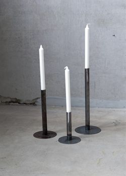 Järn ljusstake 10cm