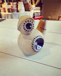 Fågel i keramik
