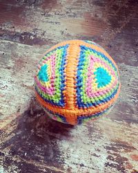 Boll blå/orange/grönt/rosa/gult