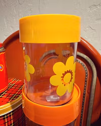 Plastburk gul