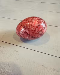 Stenägg rosa