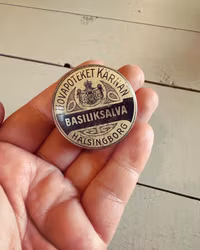 Mini-plåtask Hovapoteket Kärnan Basiliksalva