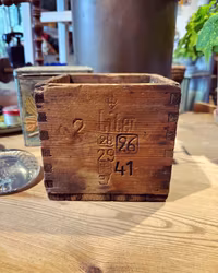 Mått i trä/trämått 2 liters