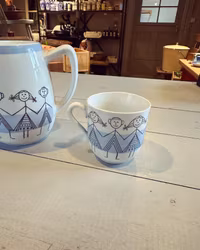 Kanna och kopp barnserie Jänta å ja Rörstrand