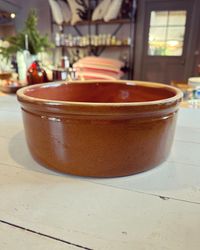 Keramikskål med hög kant