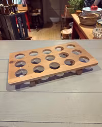 Äggställ trä