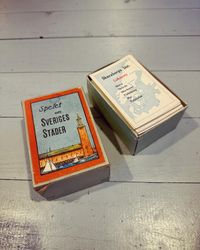 Gammalt spel ”Spelet om Sveriges städer”