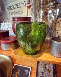Grön glasvas