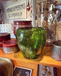 Grön glasvas