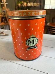 Plåtburk Mazetti