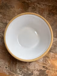 Keramikskål vit