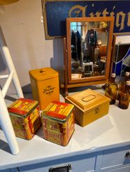 Spegel teak (endast avhämtning)