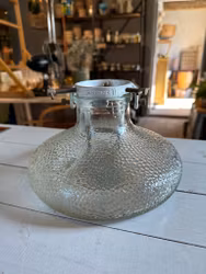 Julgransfot i glas (speciell frakt)