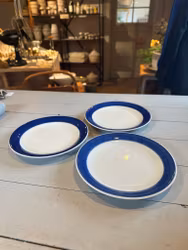 Assiett Koka Blå Rörstrand (säljes styckvis)