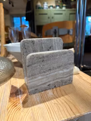 Servetthållare/brevställ sten (speciell frakt)