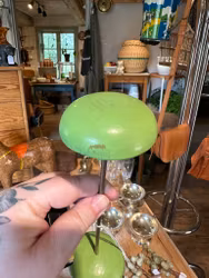Hatthållare grön