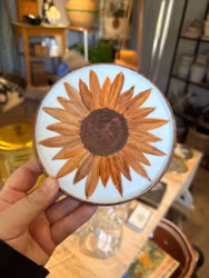 Underlägg blomma
