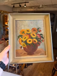 Tavla blommor