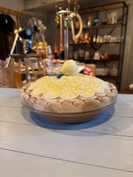 Form med lock och citrondekor (speciell frakt)