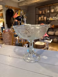 Glasskål på fot(endast avhämtning)