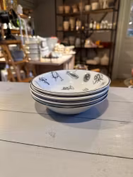 Engelska små dessertskålar 4st (endast avhämtning)