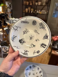 Engelska små dessertskålar 4st (endast avhämtning)