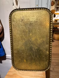 Bricka i mässing (speciell frakt)