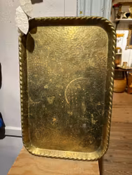 Bricka i mässing (speciell frakt)