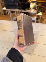 Bok Skånes Flora från 1870