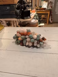 Druvklase i sten blandade färger