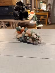 Druvklase i sten blandade färger