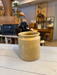 Litet gult Höganäskrus