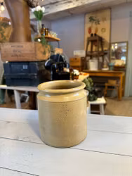 Litet gult Höganäskrus