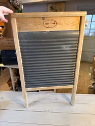 Tvättbräda märkt Solidar Jönköping (speciell frakt)