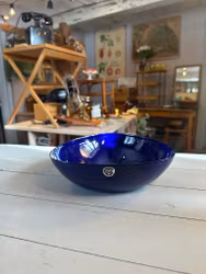 Emaljerad skål stor modell Kockums Arne Erkers